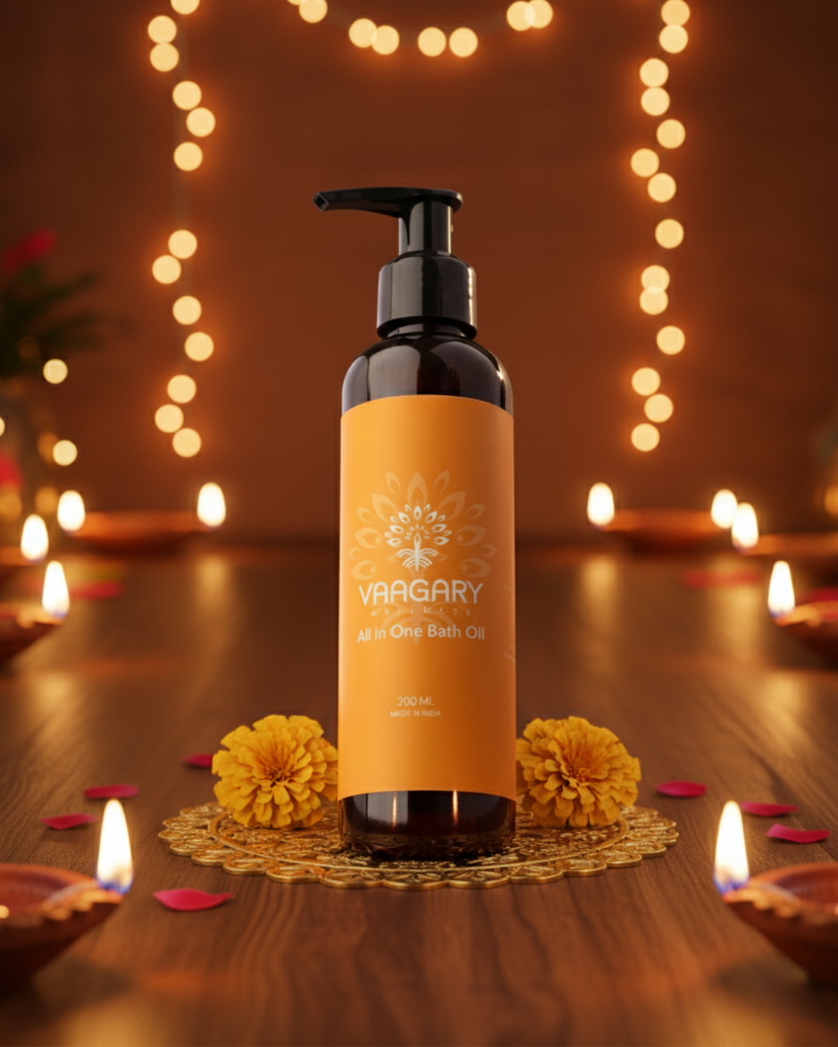 Vaagary Wellness All in One Bath Oil - Untuk merehatkan minda dan badan