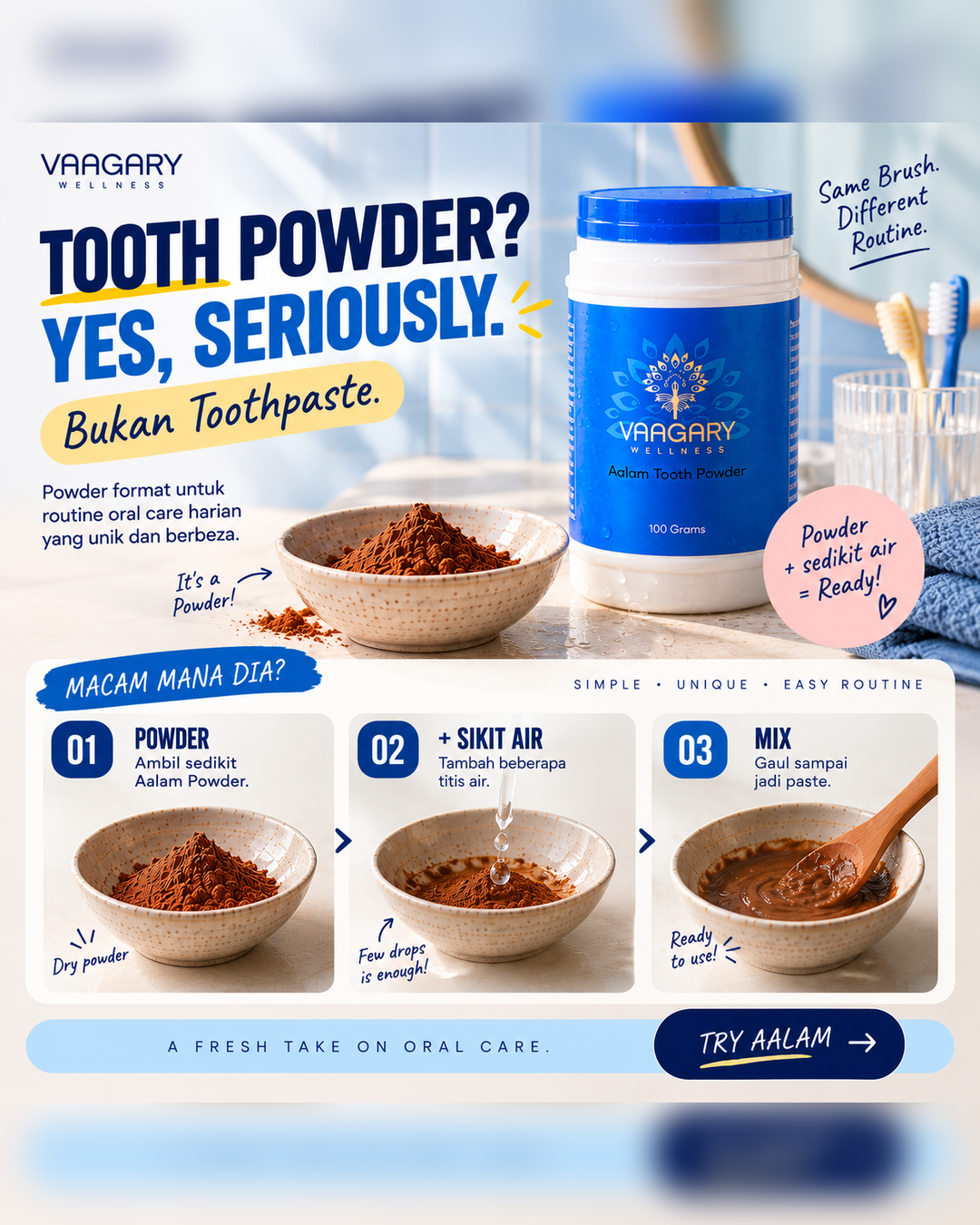 Aalam Tooth Powder